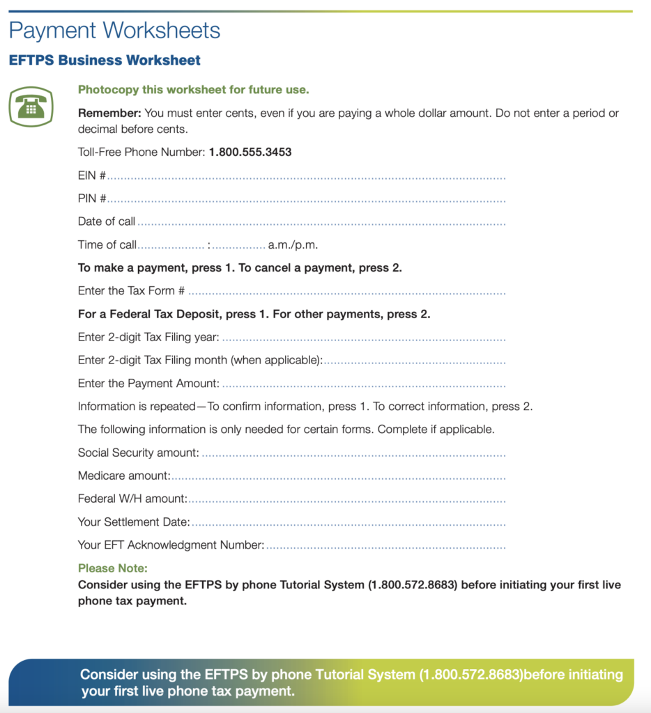 Free Eftps Tax Payment Report Worksheet Download Free Eftps Tax Payment Report Worksheet Png Images Free Worksheets On Clipart Library