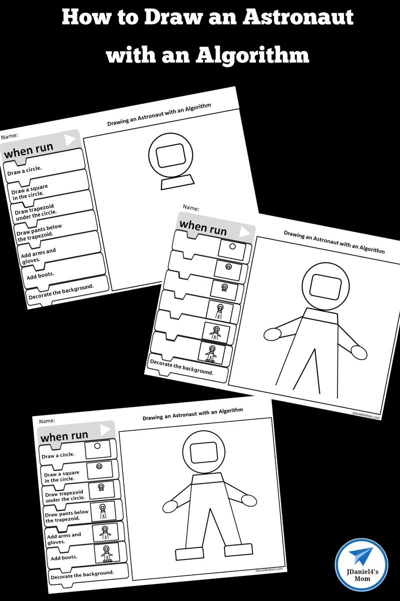 How To Draw An Astronaut With An Algorithm JDaniel4s Mom How To Draw An Astronaut With An Algorithm JDaniel4s Mom