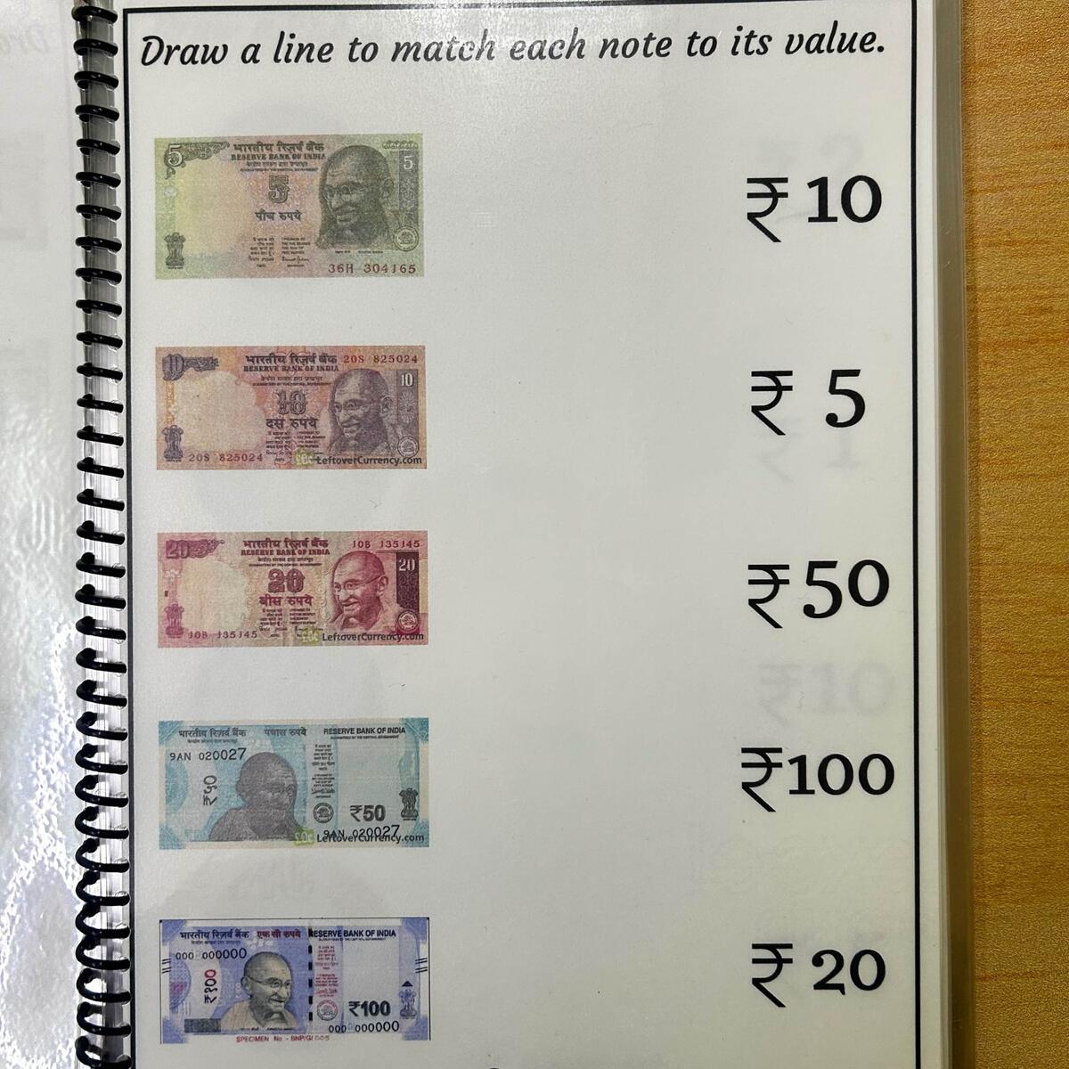 Indian Money Worksheets For Class 1 Resource For Teacher