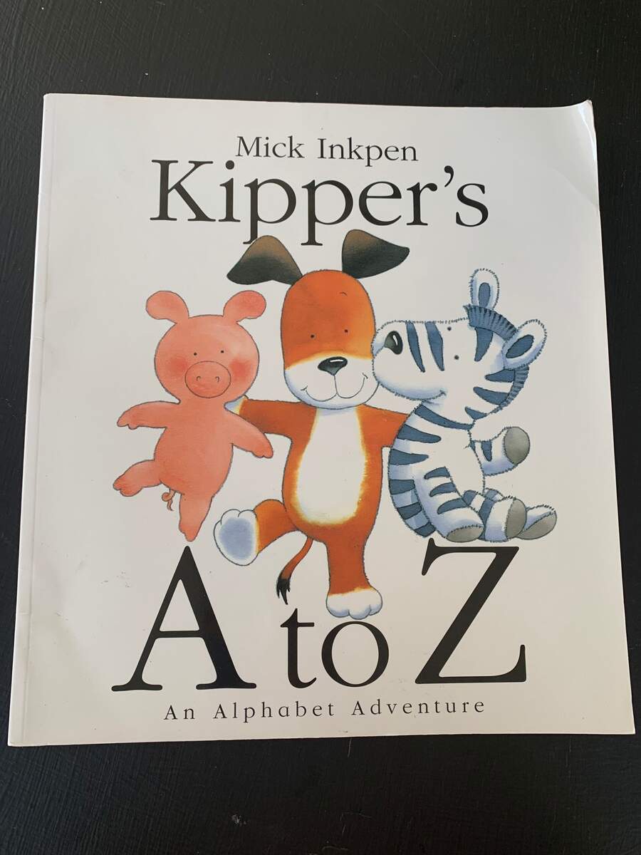 Kipper S A To Z By Mike Inkpen Red Wagon Books Paperback Vintage 2000 Children S Book Nostalgic Gift Etsy