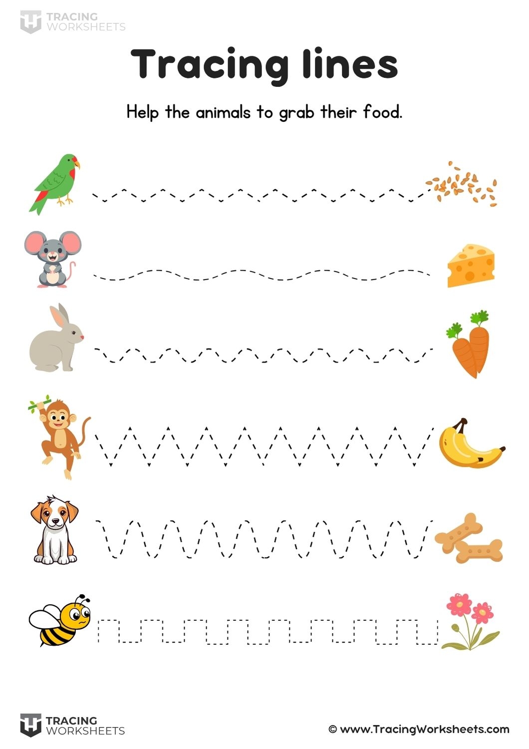 Line Tracing Worksheets 10 Printable PDF Activities For Kids Line Tracing Worksheets 10 Printable PDF Activities For Kids
