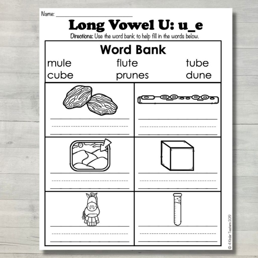 Long And Short Vowel U Spelling Worksheet Free Printable For Kids Worksheets Library Long And Short Vowel U Spelling Worksheet Free Printable For Kids Worksheets Library