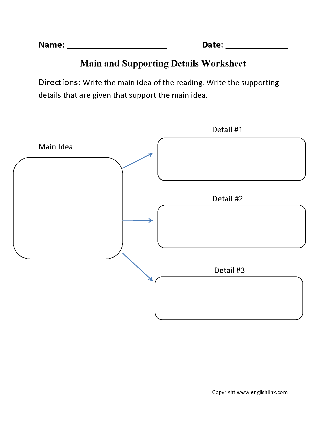 Main Idea Worksheets Main Idea And Supporting Details Worksheet Worksheets Library Main Idea Worksheets Main Idea And Supporting Details Worksheet Worksheets Library