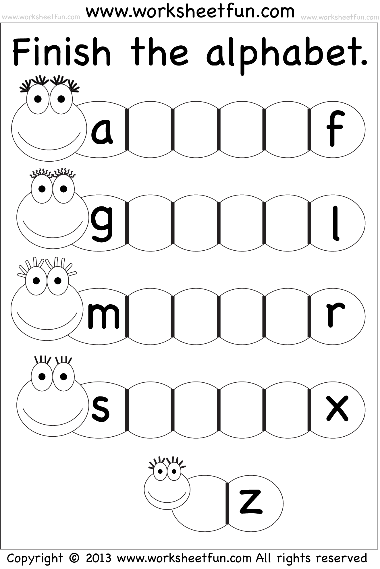 Missing Lowercase Letters Missing Small Letters Worksheet FREE Printable Worksheets Worksheetfun Free Printable Lowercase Alphabet Letters Tracing Worksheet