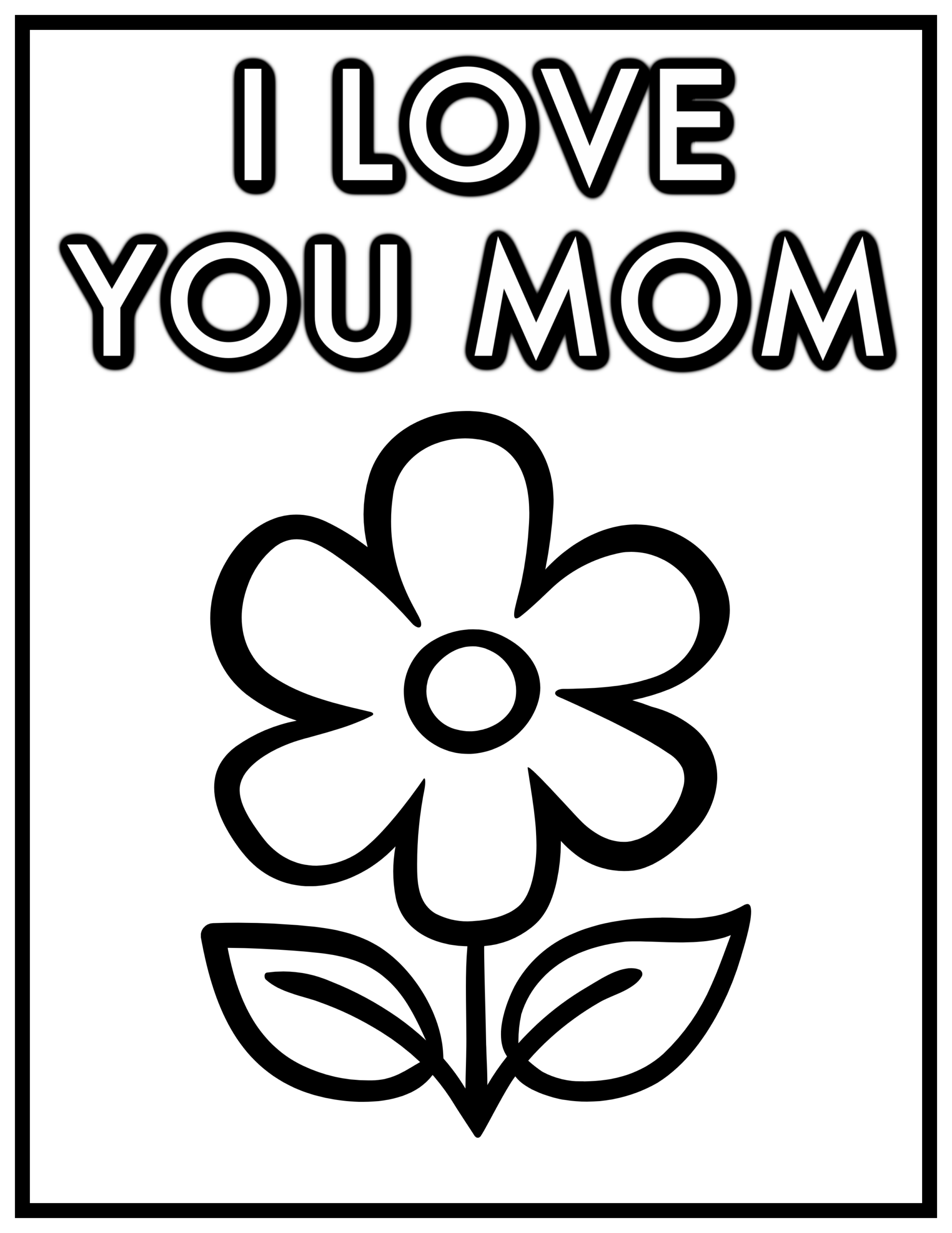 Mother S Day Coloring Pages Free Printable PDF Coloring Book For Mothers Day