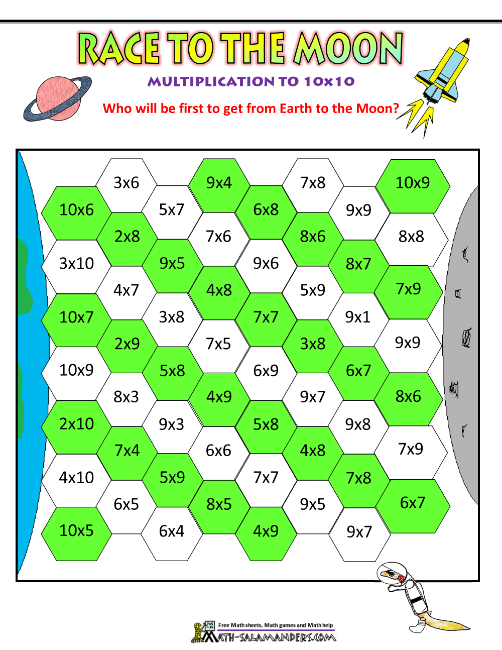 Multiplication Math Games Multiplication Fact Fluency Mixed Up Puzzle Printable Digital Google The Owl Teacher