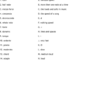 Music Vocabulary Worksheet WordMint
