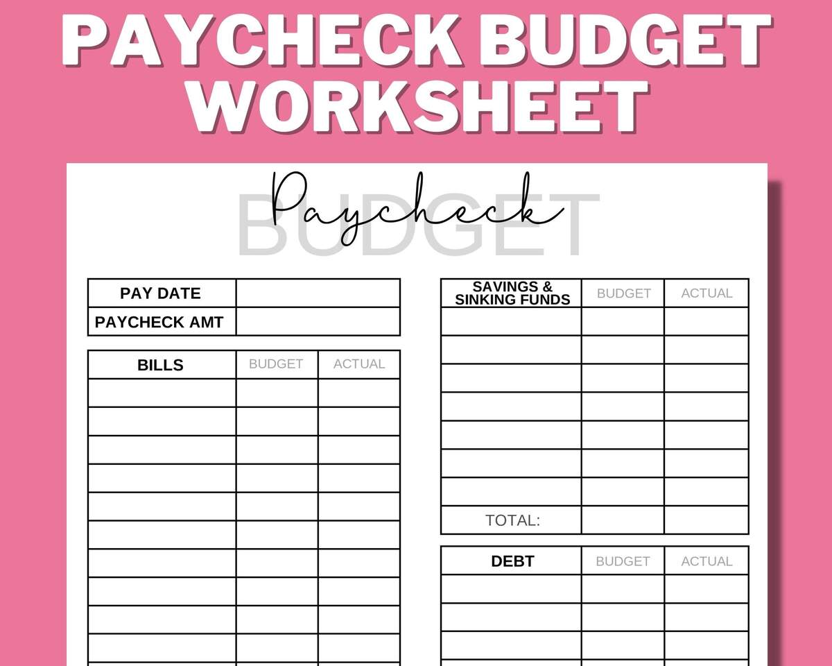 PAYCHECK BUDGET PRINTABLE Budget Worksheet Budget Binder Weekly Biweekly Monthly Zero Based Budget Budget Mom A4 Us Letter Etsy PAYCHECK BUDGET PRINTABLE Budget Worksheet Budget Binder Weekly Biweekly Monthly Zero Based Budget Budget Mom A4 Us Letter Etsy