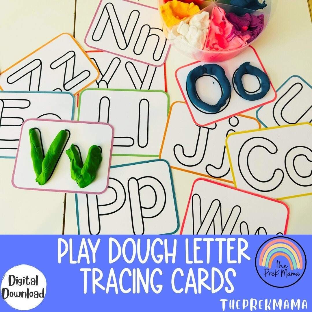Play Dough Letter Tracing Cards Preschool Printable Preschool Activity Toddler Activity Preschool Worksheet Preschool Tracing Cards Etsy Israel Play Dough Letter Tracing Cards Preschool Printable Preschool Activity Toddler Activity Preschool Worksheet Preschool Tracing Cards Etsy Israel