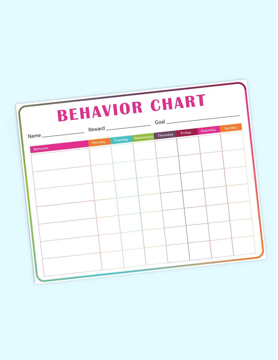 Printable Behavior Chart For Kids Good Or Bad Choices Sorting Activity Worksheet Free Printable Digital PDF