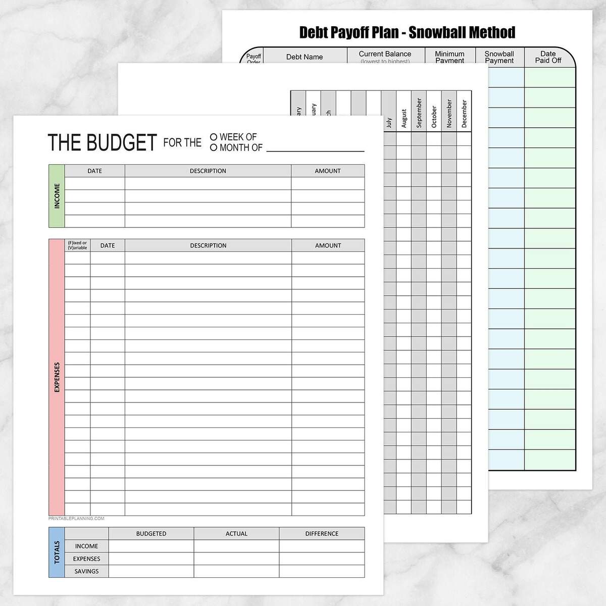 Printable Financial BUNDLE Budget Worksheet Bill Payment And Debt Payoff Plan 3 PDF Files Instant Download Etsy Printable Financial BUNDLE Budget Worksheet Bill Payment And Debt Payoff Plan 3 PDF Files Instant Download Etsy