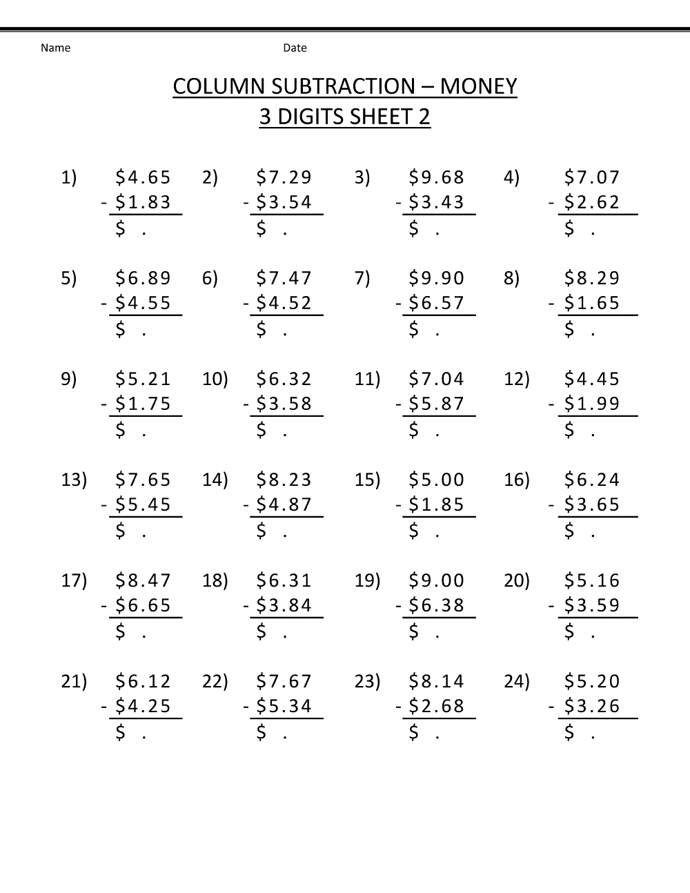 Printable Grade 4 Math Worksheets Printable Grade 4 Math Worksheets