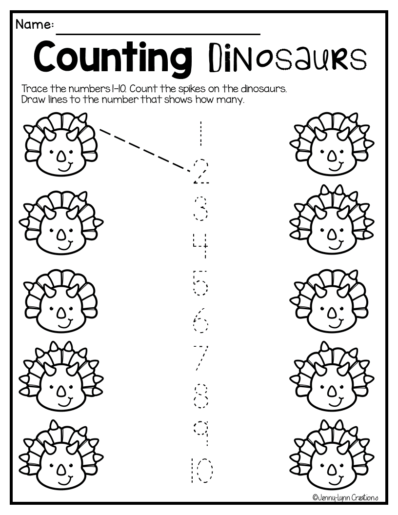 Printable One To One Correspondence Worksheets Download