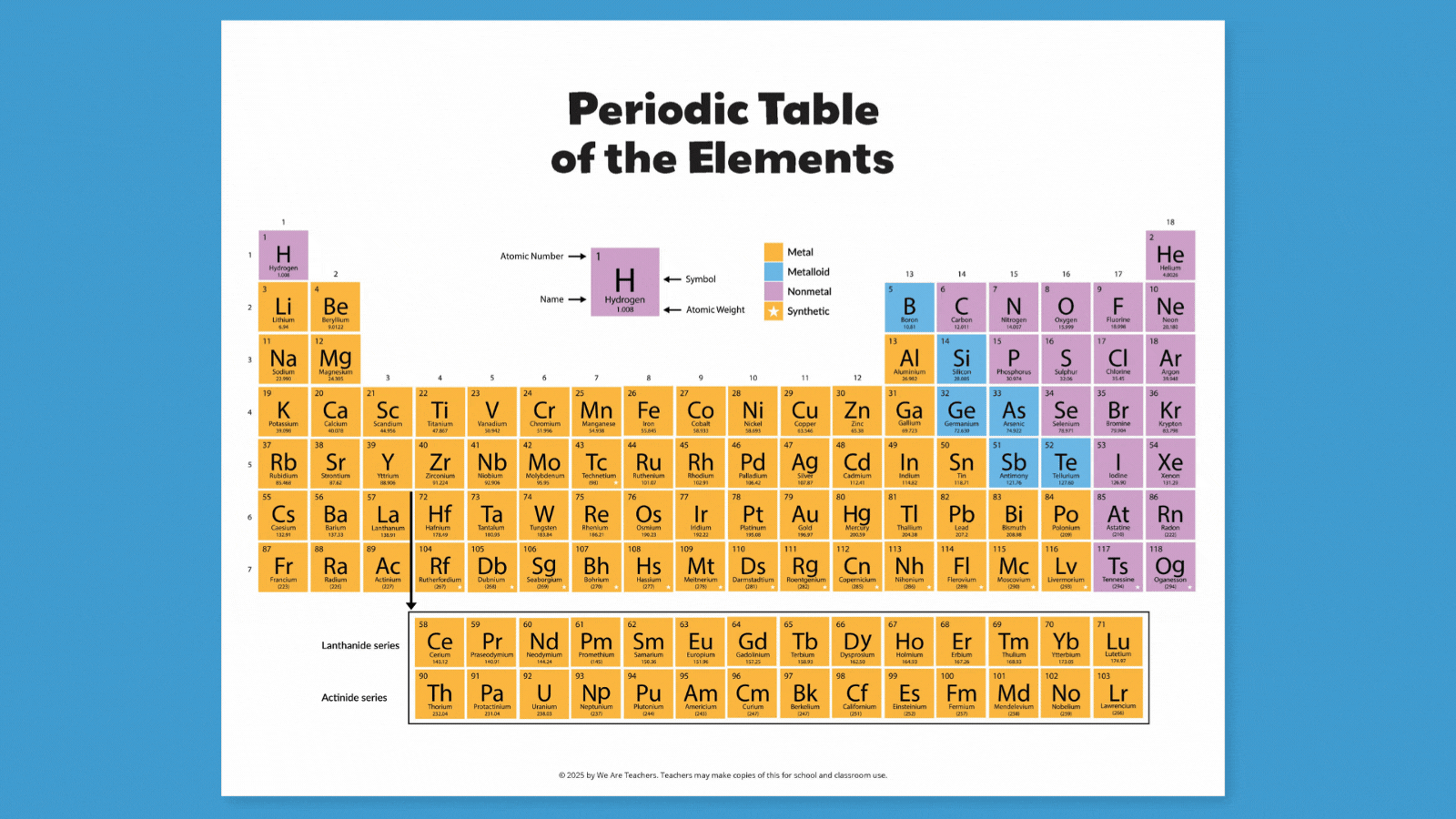 Printable Periodic Table Free Worksheet Bundle Free Printable Periodic Tables PDF And PNG Science Notes And Projects