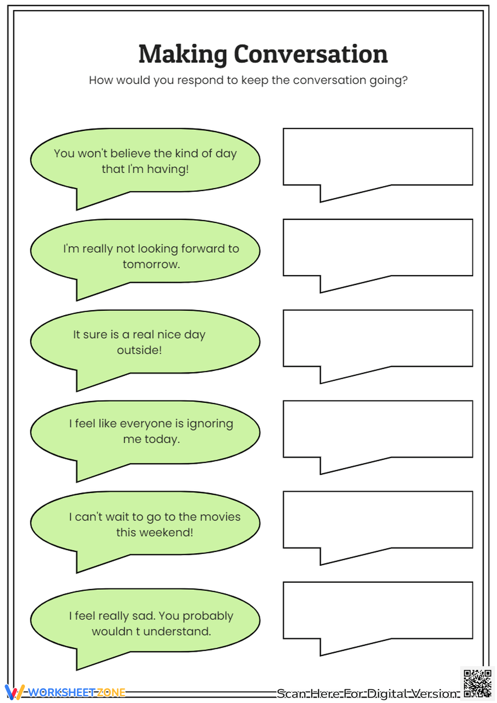 Printable Teaching Communication Skills Worksheets Printable Teaching Communication Skills Worksheets