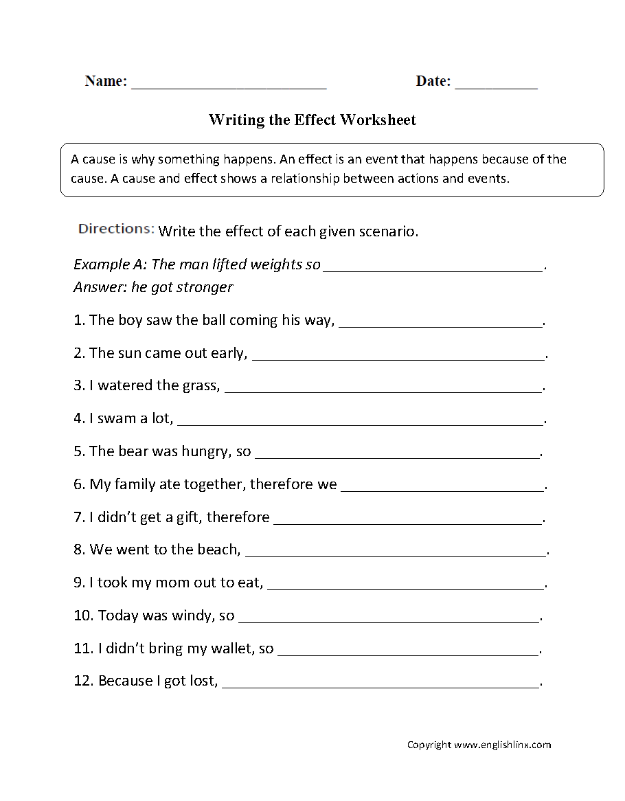Reading Worksheets Cause And Effect Worksheets Reading Worksheets Cause And Effect Worksheets