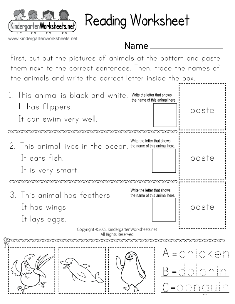 The First English Test For Kindergarten Student ESL Worksheet By Dwiwulan