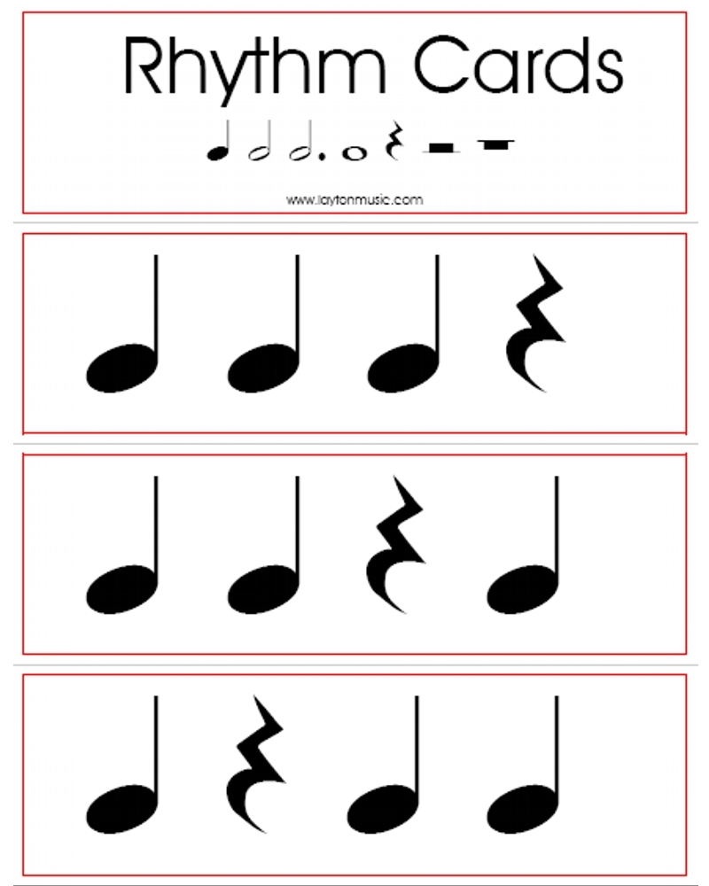 Rhythm Flashcards Layton Music Games And Resources 16 Rhythm Tree Worksheet Free PDF At Worksheeto