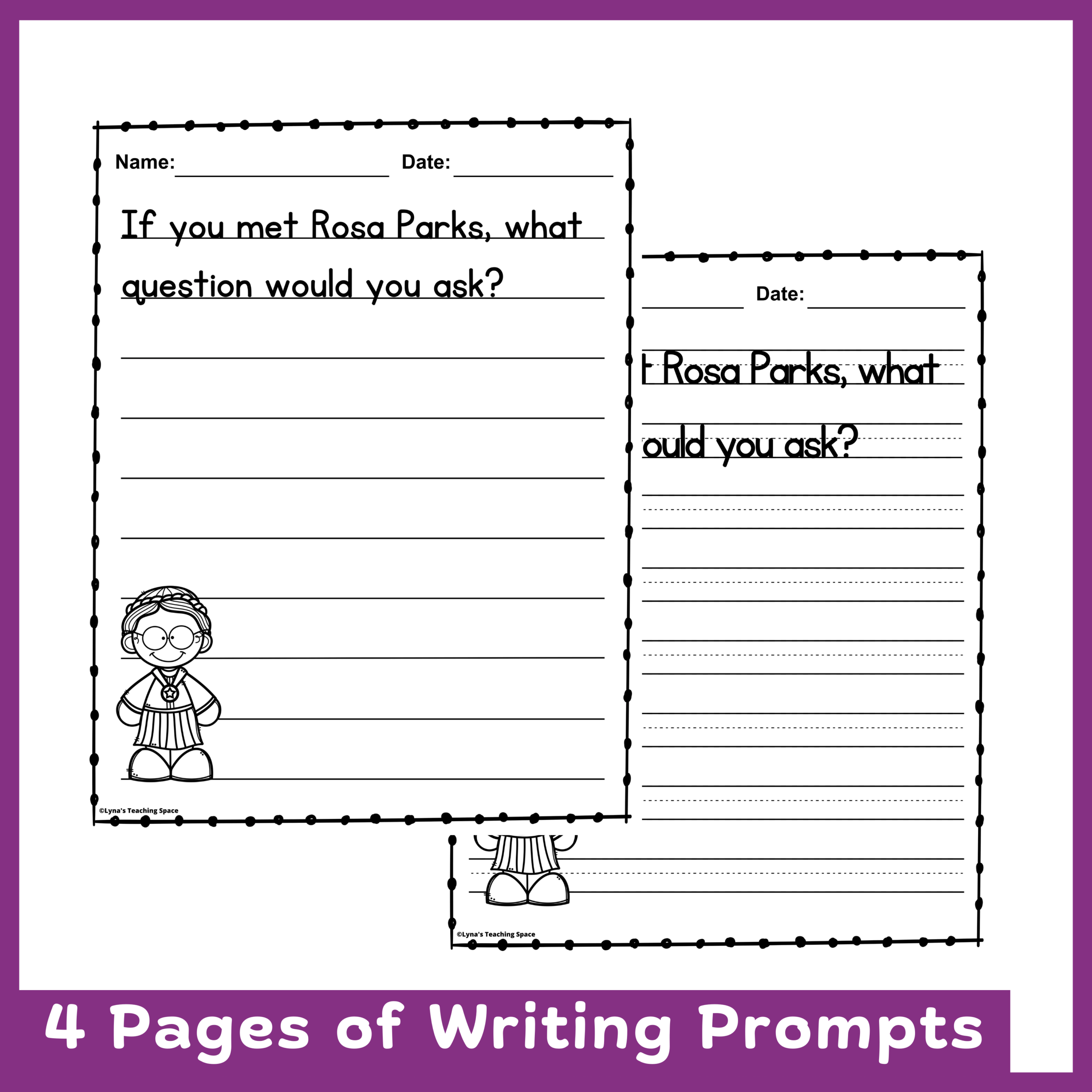 Rosa Parks Reading Comprehension Passages And Activities Worksheet No Prep Made By Teachers
