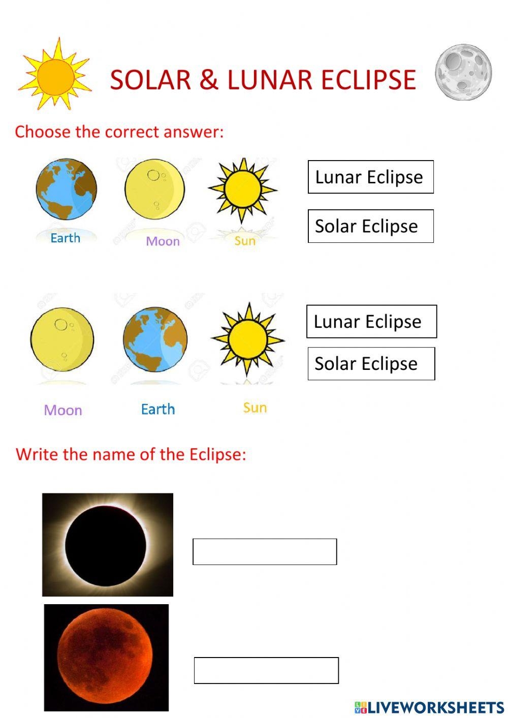 2024 Free Solar Eclipse Worksheet TheSuburbanMom