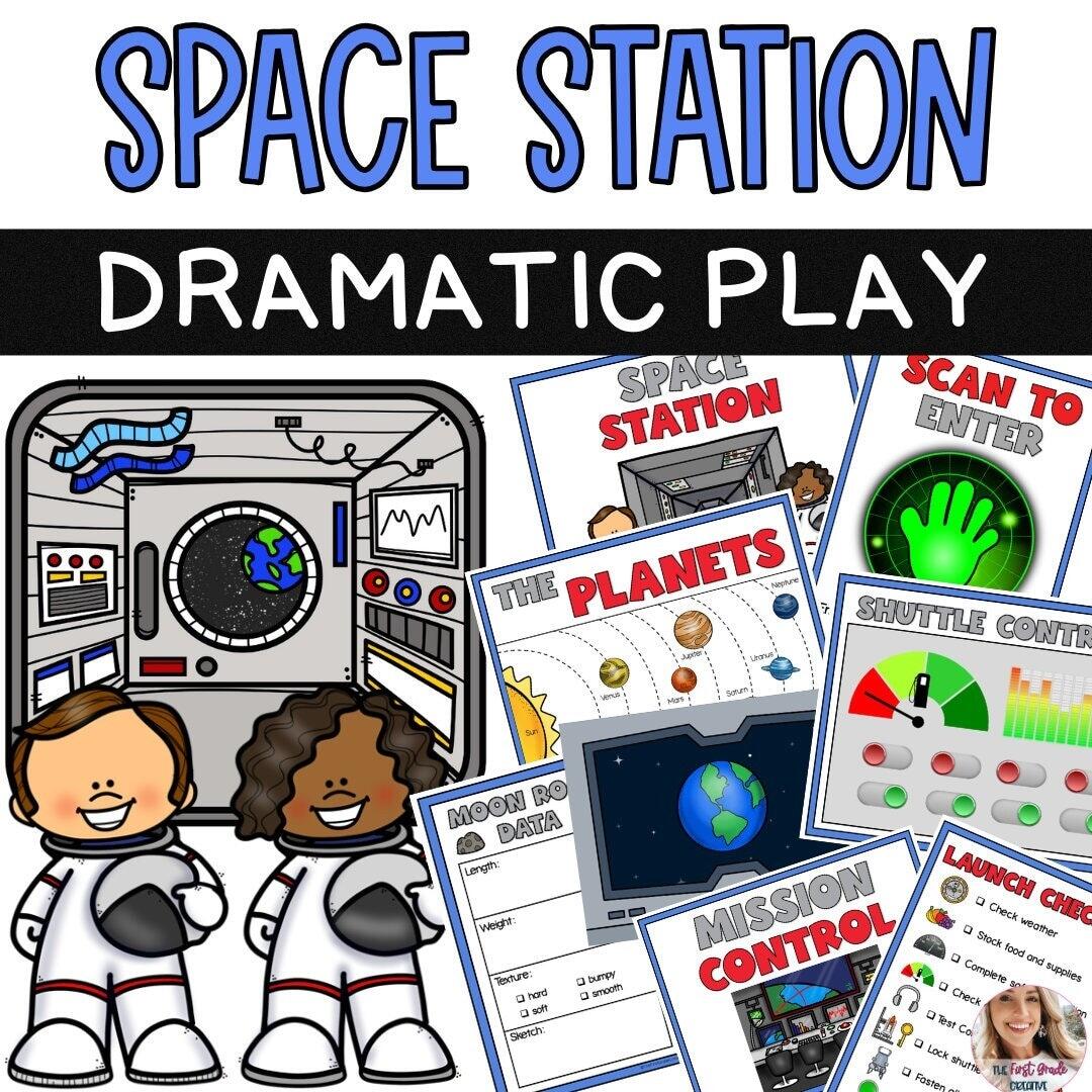 Space Station Dramatic Play Center Pretend Play Elementary School Homeschool Early Learning Preschool Etsy Space Station Dramatic Play Center Pretend Play Elementary School Homeschool Early Learning Preschool Etsy