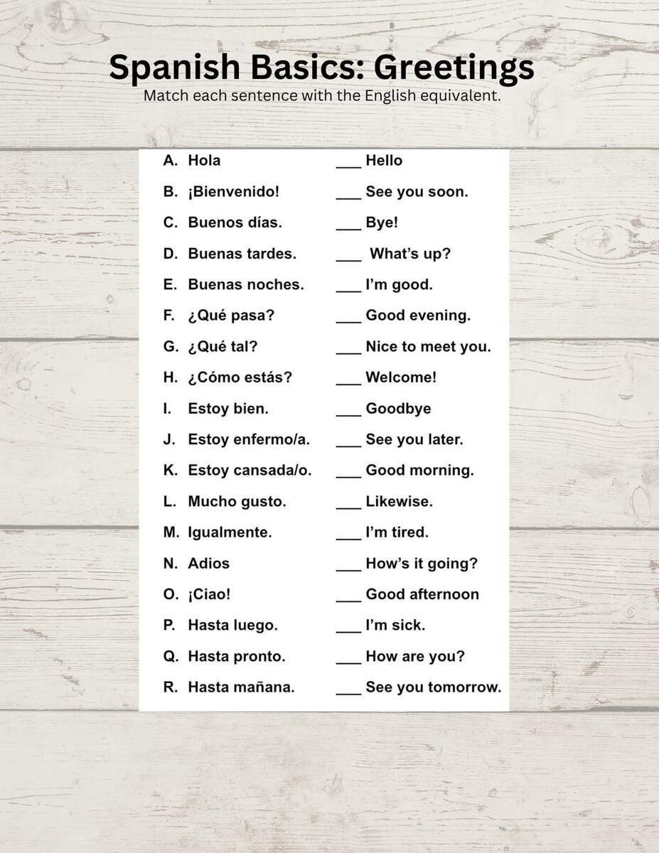 Spanish To English Worksheets Interactive Language Learning Resources Spanish To English Worksheets Interactive Language Learning Resources