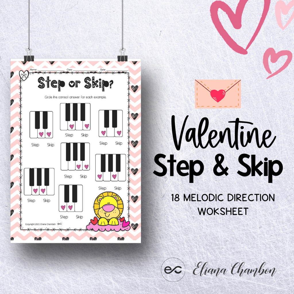 Step Skip And Repeat Valentine S Day Melodic Direction Worksheet Made By Teachers Step Skip And Repeat Valentine S Day Melodic Direction Worksheet Made By Teachers