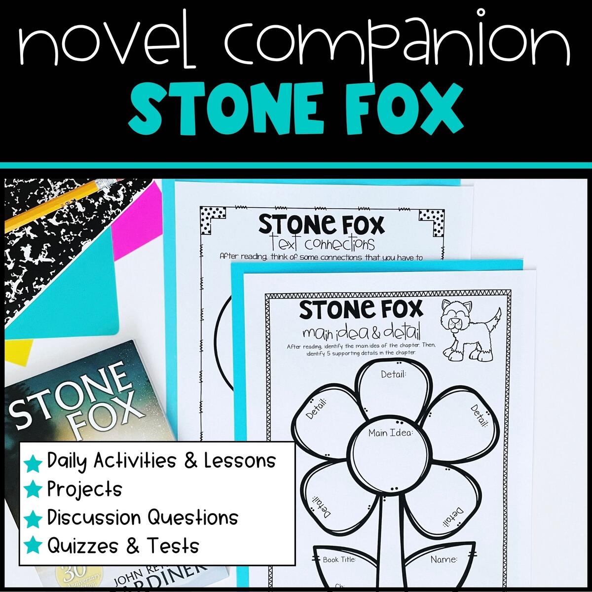 Stone Fox Novel Study Comprehension Questions Vocabulary And Worksheets Library Stone Fox Vocabulary 1 4 Word Search WordMint
