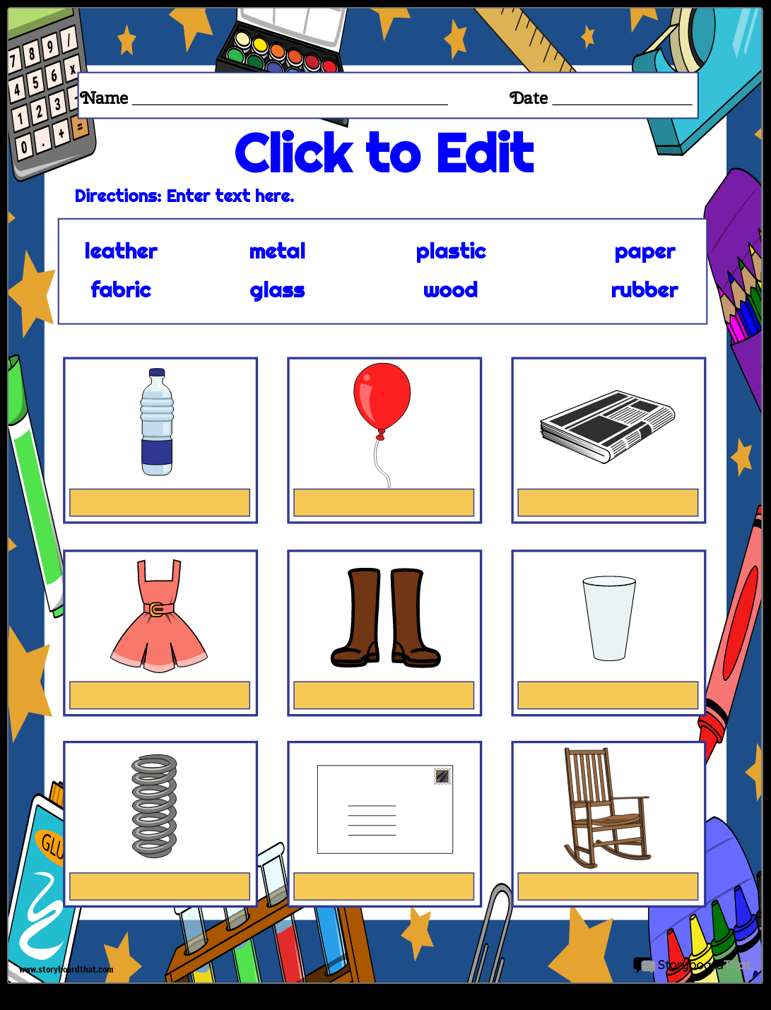 Storyboard That Properties Of Minerals Worksheets For 2025 Storyboard That Properties Of Minerals Worksheets For 2025