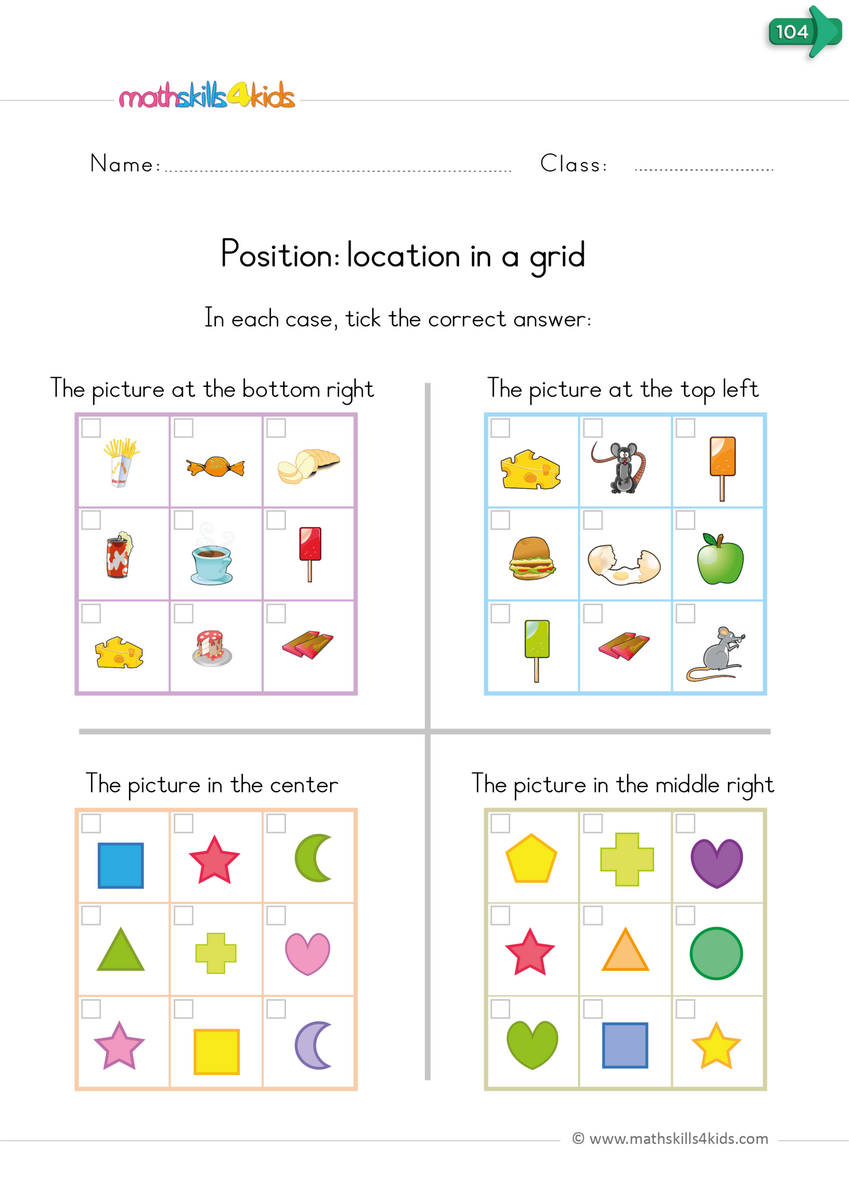 Teaching Positional Words To Kinders Worksheets And Activities First Archives Page 4 Of 19 The Catholic Kid Catholic Coloring Pages And Games For Children