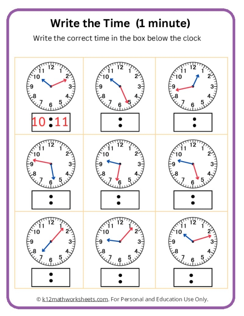 Telling Time Worksheets Free Printable Telling Time Worksheets Analog Clock Free Printables Lettering SVG Files Tools Apps
