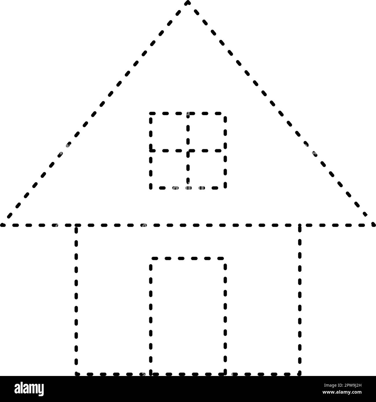 Tracing House Dotted Lines Shape For Preschool And Kindergarten School Kids Worksheet Element For Drawing Practice Stock Vector Image Art Alamy Tracing House Dotted Lines Shape For Preschool And Kindergarten School Kids Worksheet Element For Drawing Practice Stock Vector Image Art Alamy