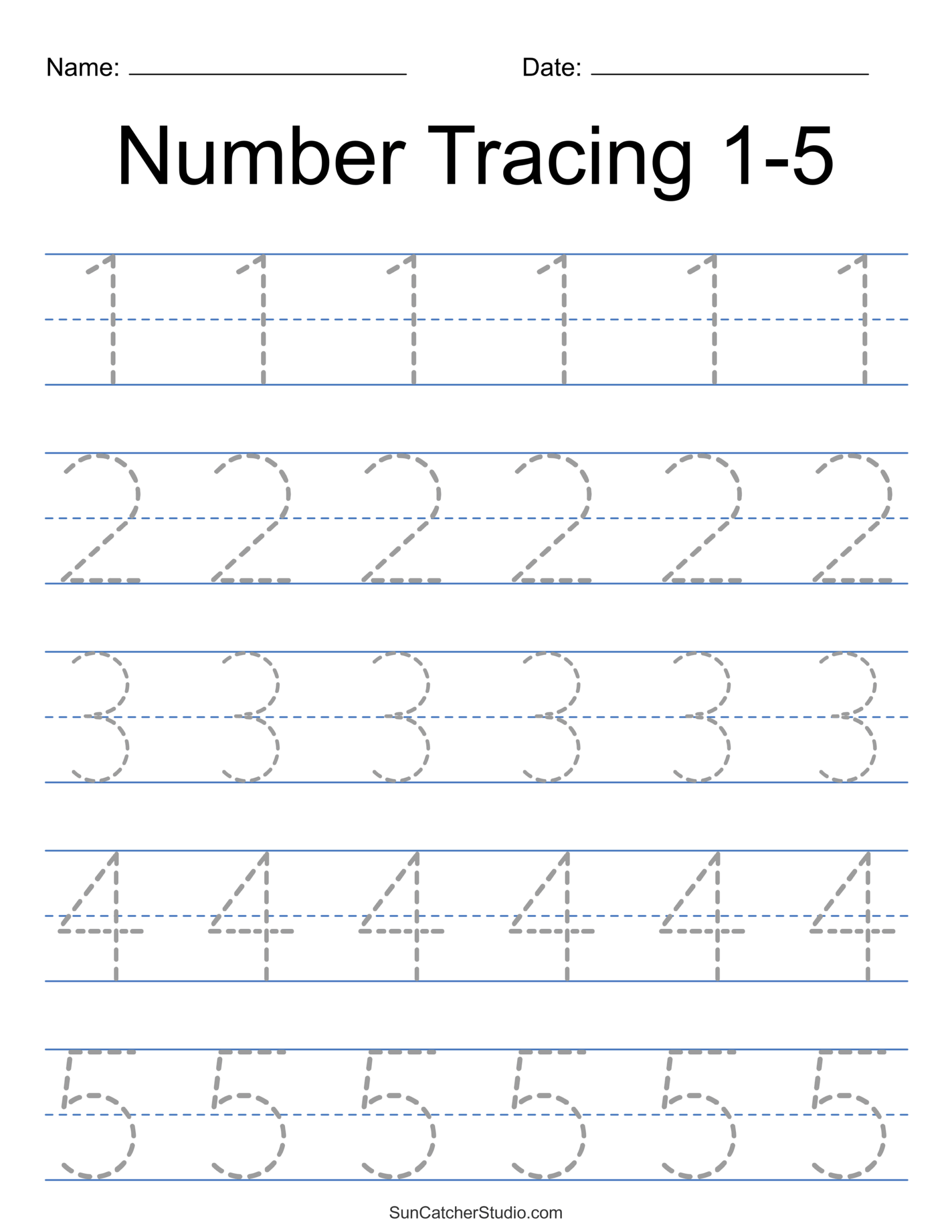 Tracing Numbers 1 50 Printable Worksheet Trace And Write Numbers 1 50 Made By Teachers
