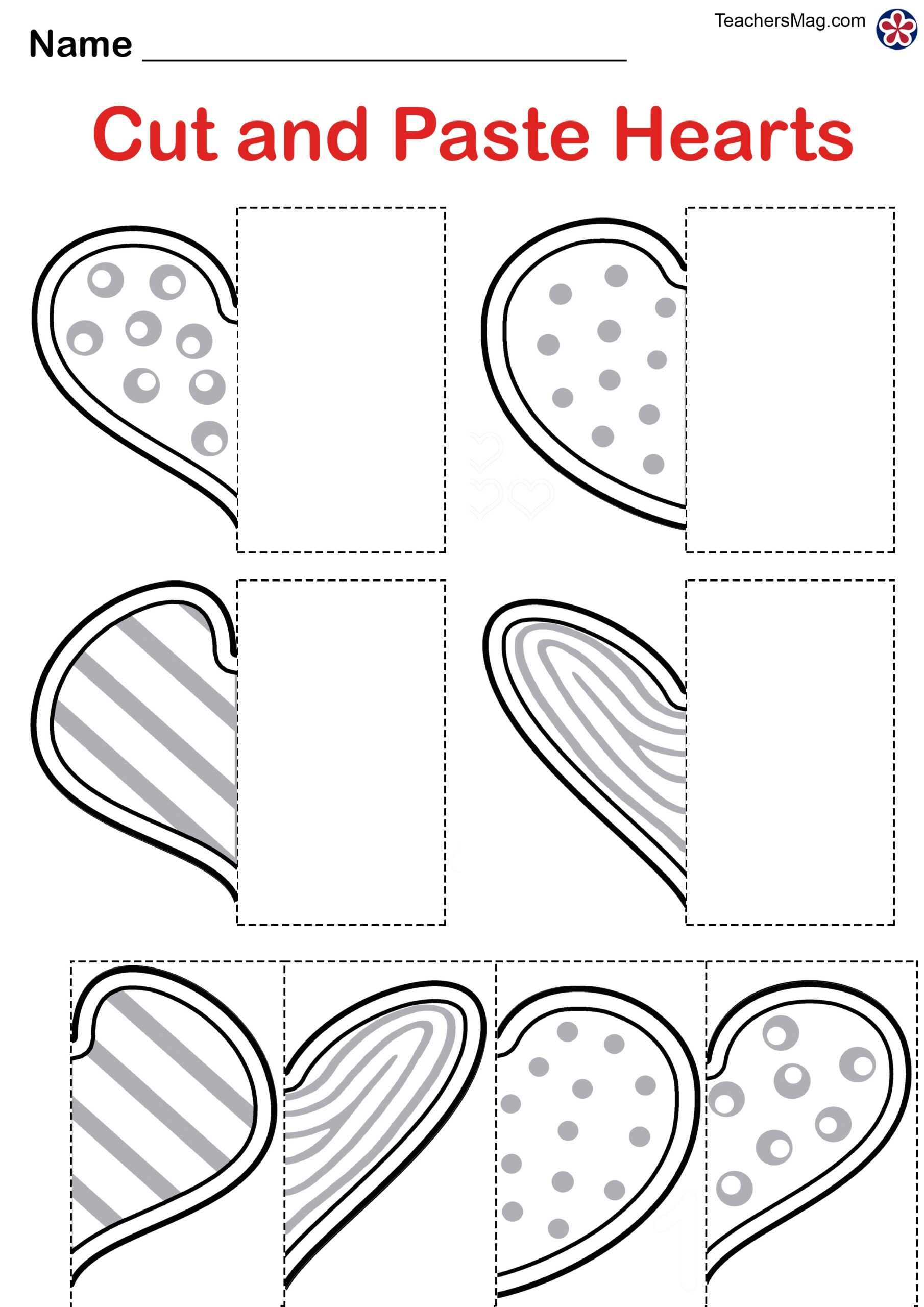 Valentine S Day Worksheets For Preschool Or Kindergarten Mom Life Made Easy
