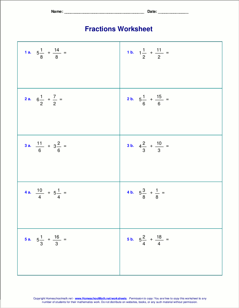 Free Printable Fractions Worksheets Comparing Identifying Free Printables Lettering SVG Files Tools Apps